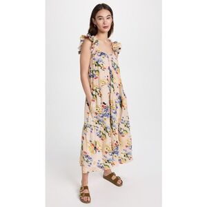 THE GREAT FLORAL THE DOVE MIDI DRESS